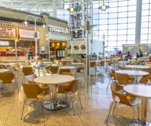 Concessions on the south side of the Central Terminal at SEA