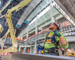 North Satellite Modernization project, 1 October 2108. North Satellite Modernization project, 1 October 2108.