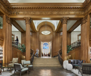 Fairmont Olympic lounge interior