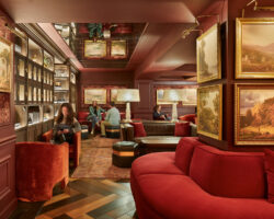 Fairmont Olympic lounge interior