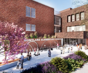 montlake-design Montlake Elementary School NE Entry Plaza and Art Balcony Plan